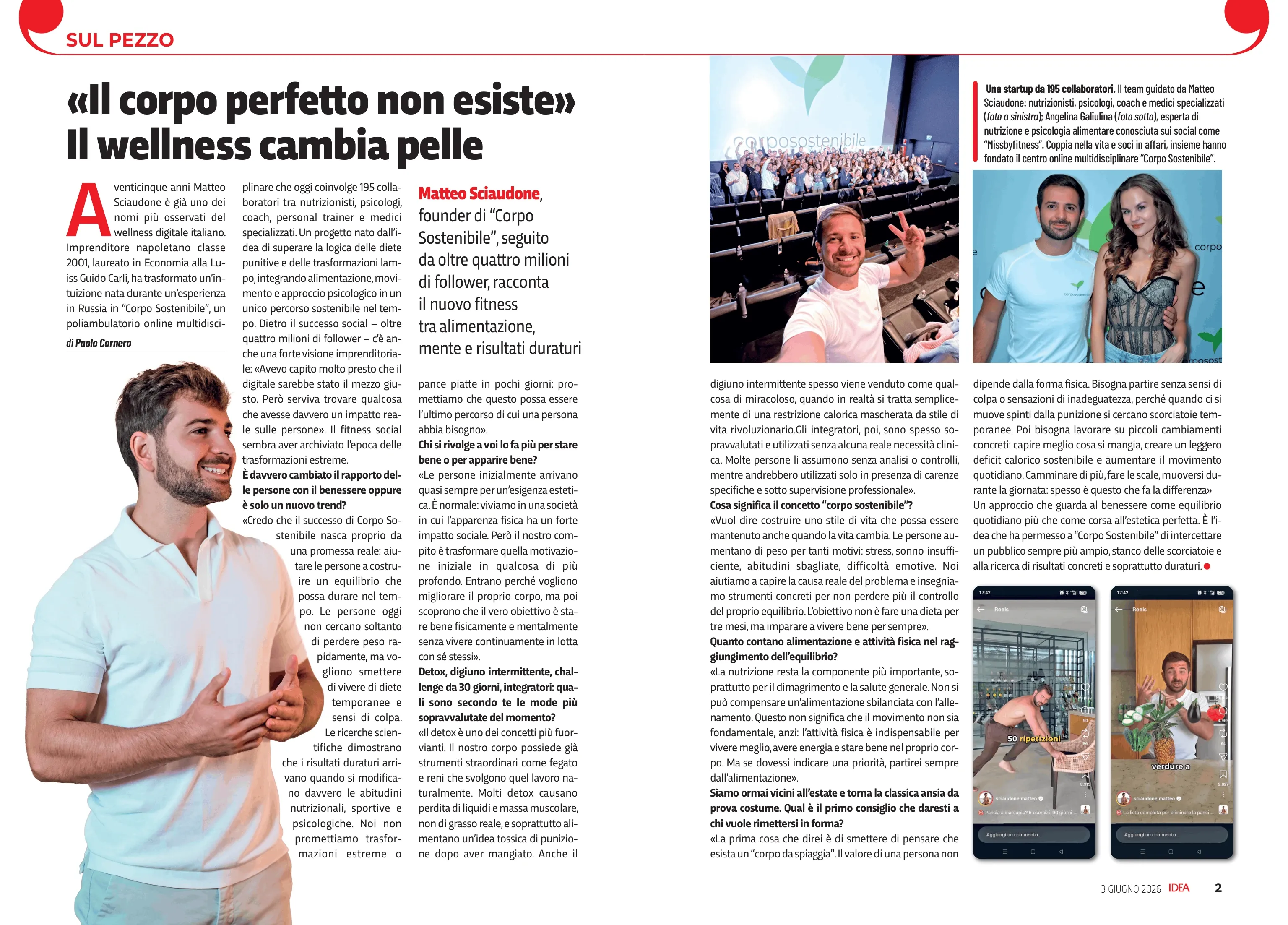 Articolo su Corposostenibile